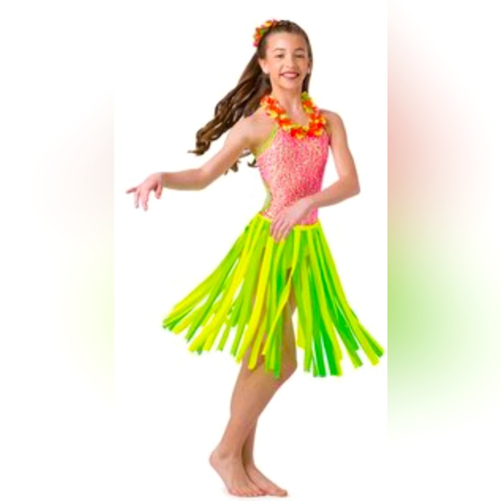 Costume Gallery Polynesian Princess 17821 Dance Novelty Character Dress Leotard
